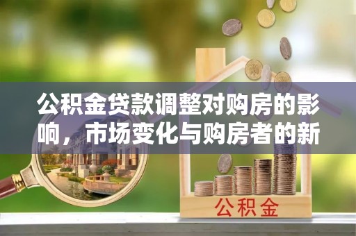 晴隆公积金贷款调整对购房的影响，市场变化与购房者的新选择