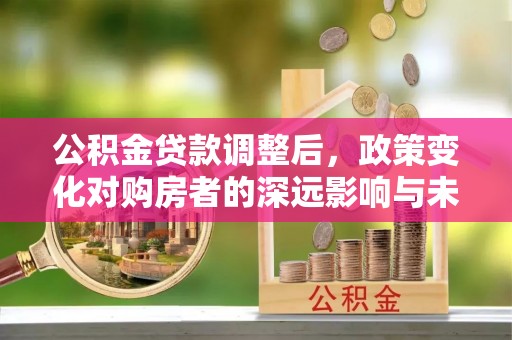 晴隆公积金贷款调整后，政策变化对购房者的深远影响与未来趋势分析