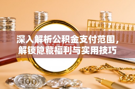 晴隆深入解析公积金支付范围，解锁隐藏福利与实用技巧