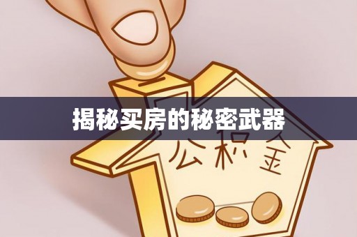 晴隆揭秘买房的秘密武器