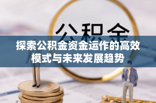 晴隆探索公积金资金运作的高效模式与未来发展趋势
