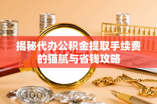晴隆揭秘代办公积金提取手续费的猫腻与省钱攻略