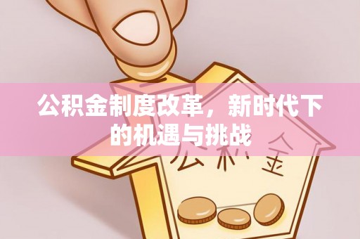 晴隆公积金制度改革，新时代下的机遇与挑战